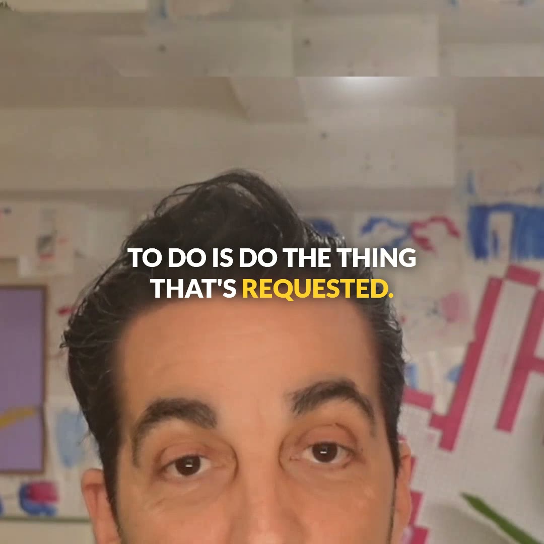 Scot Nery: do the thing that's requested